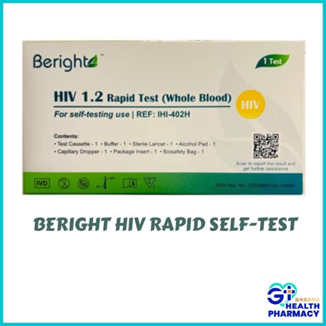 test kit hiv malaysia|beright hiv test kit.